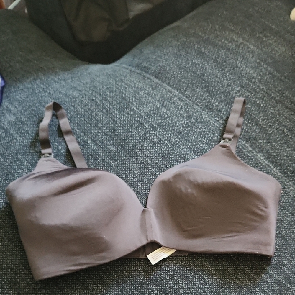 Women's Gray Nursing Bra